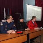 Участие настоятеля храма иерея Алексия Роя во встрече с кадетами